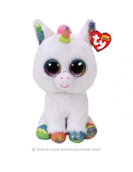 peluche unicornio ojos grandes