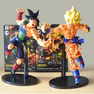 Goku y Bardock figuras de acción Por separado Buen detalle figura Dragon Ball