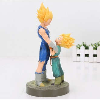 Vegeta y Trunks Dragon Ball Padre e Hijo Figura de acción Super Sayan 2x1