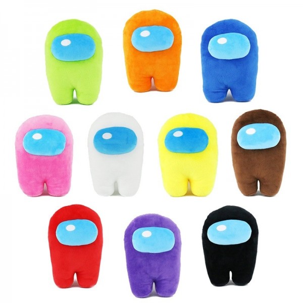 ‍Muñecos de Peluche Among Us Todos los colores - JuguetesMAX