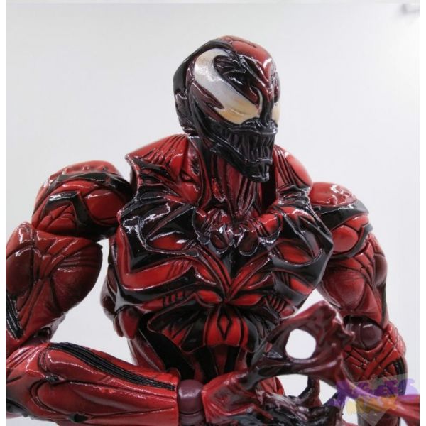 🚀Carnage Venom Rojo Totalmente Articulado Figura de Acción