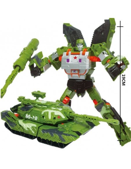 transformer verde juguete