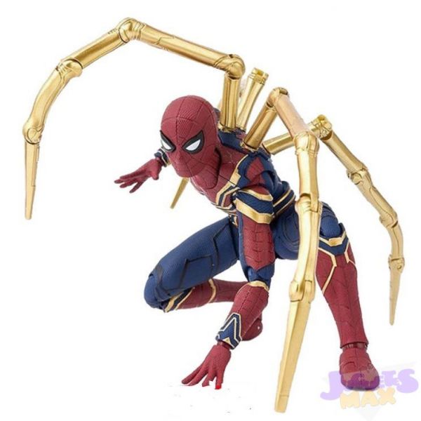 figura de spiderman infinity war
