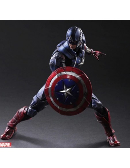 figura de accion de capitan america