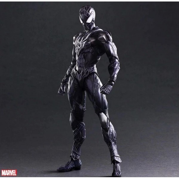 juguete spiderman negro
