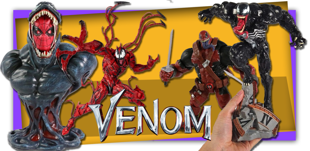 figuras articuladas Venom la película