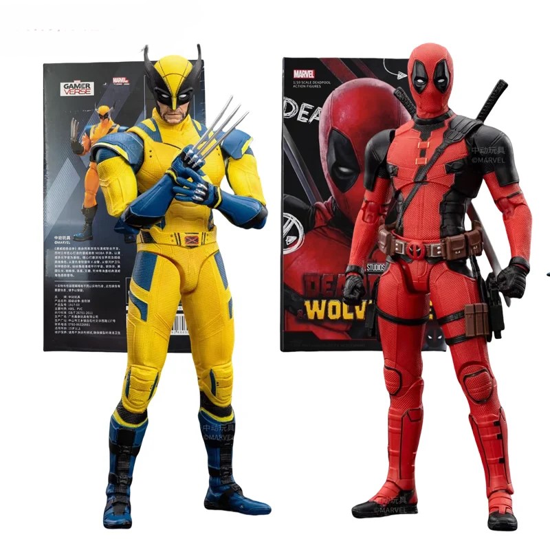 Deadpool y Wolverine Figuras Articuladas